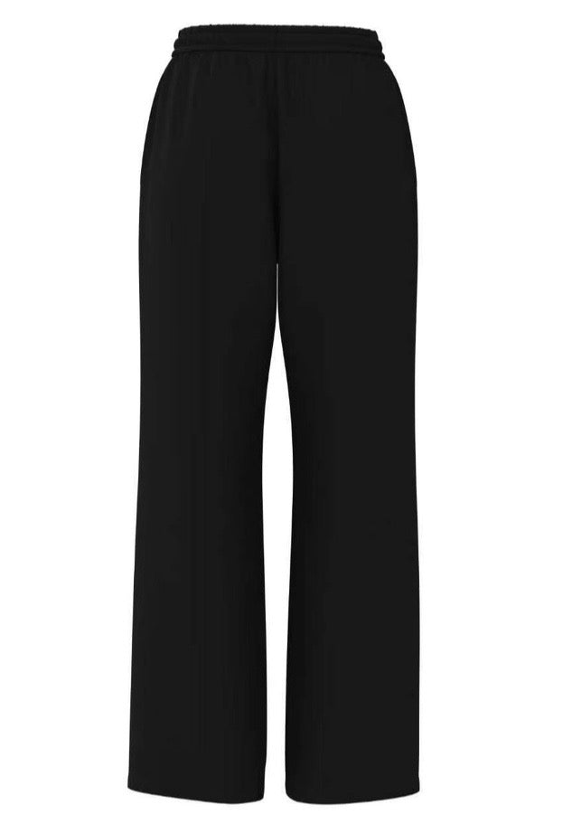 Black Straight Joggers