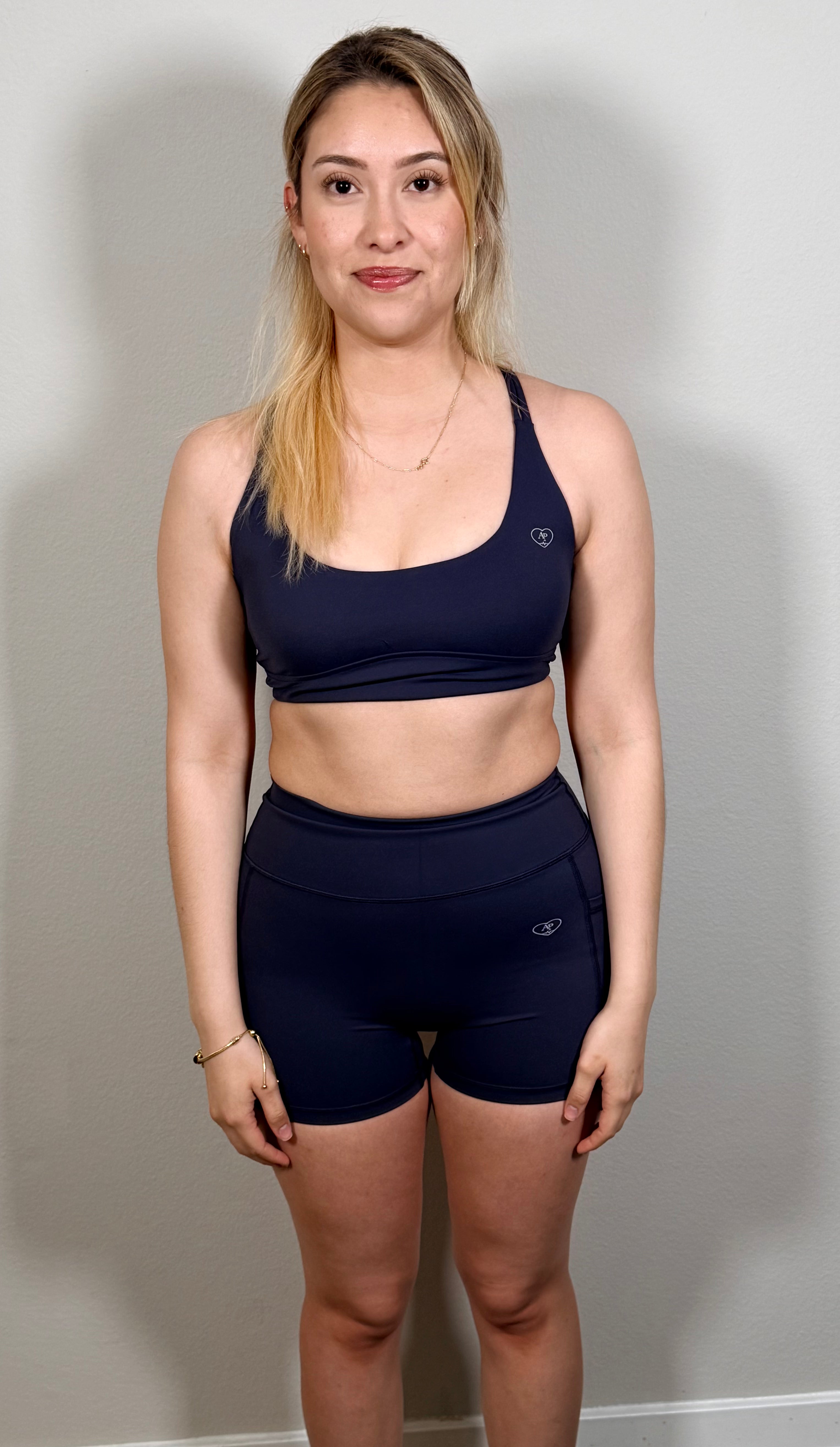 Sports bra blue navy
