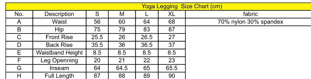 Yoga Leggings Black