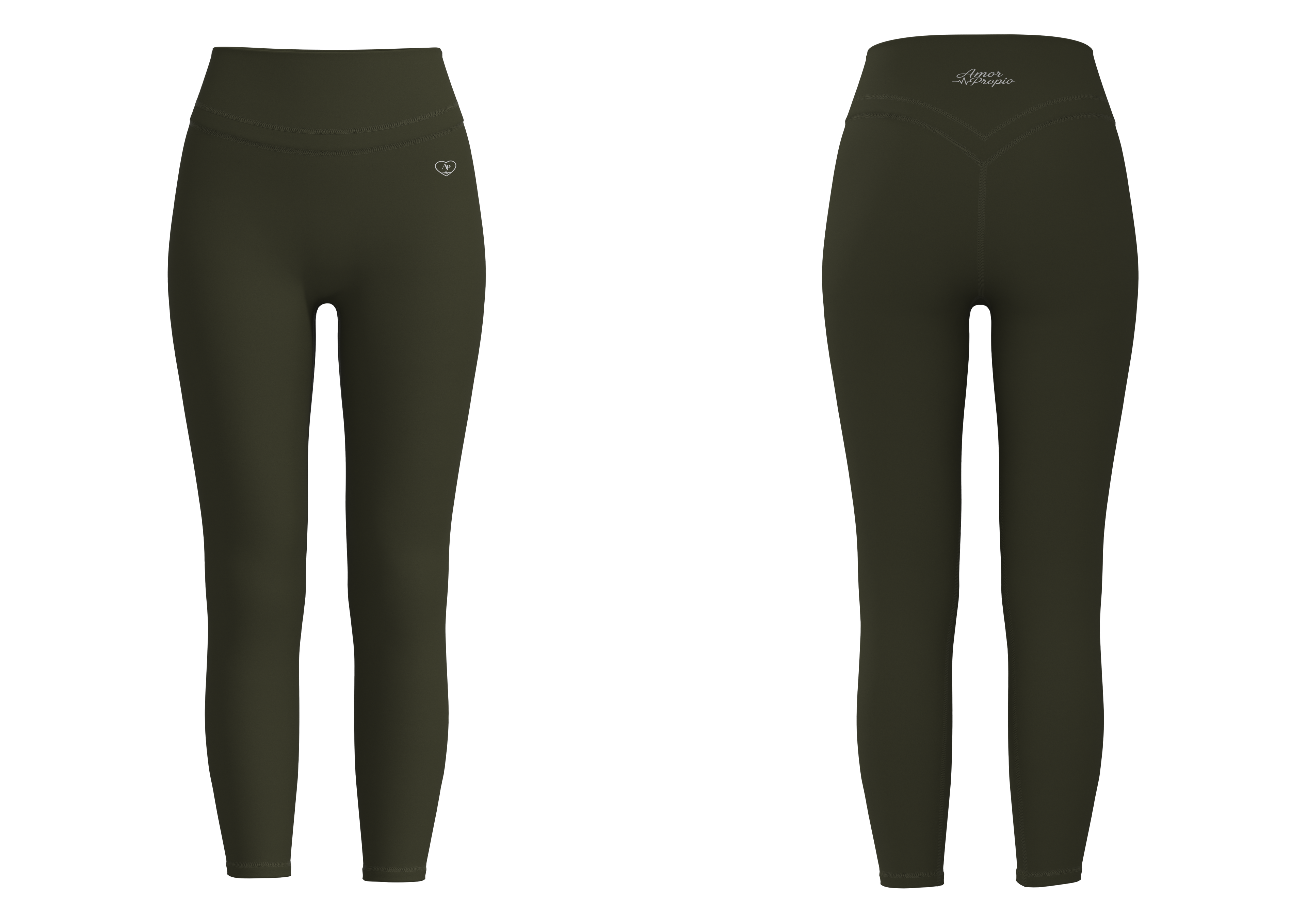 Yoga leggings Olive Green