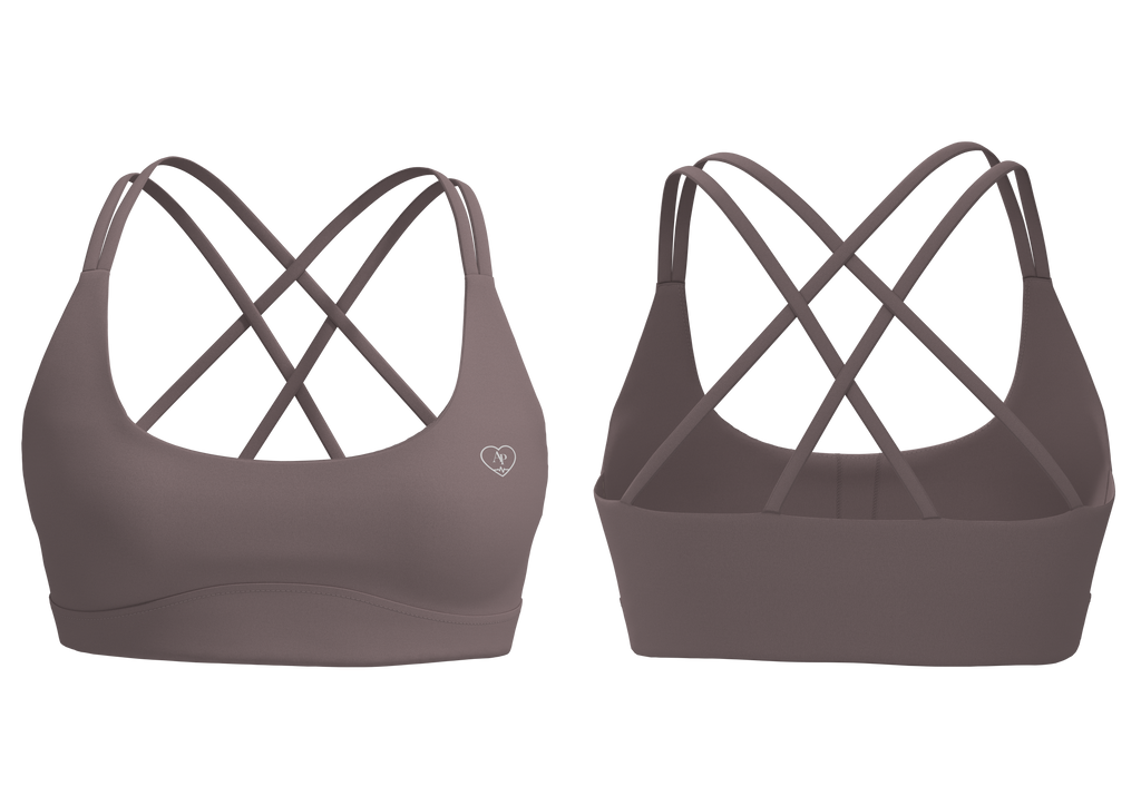 Sports Bra Glossy Grape