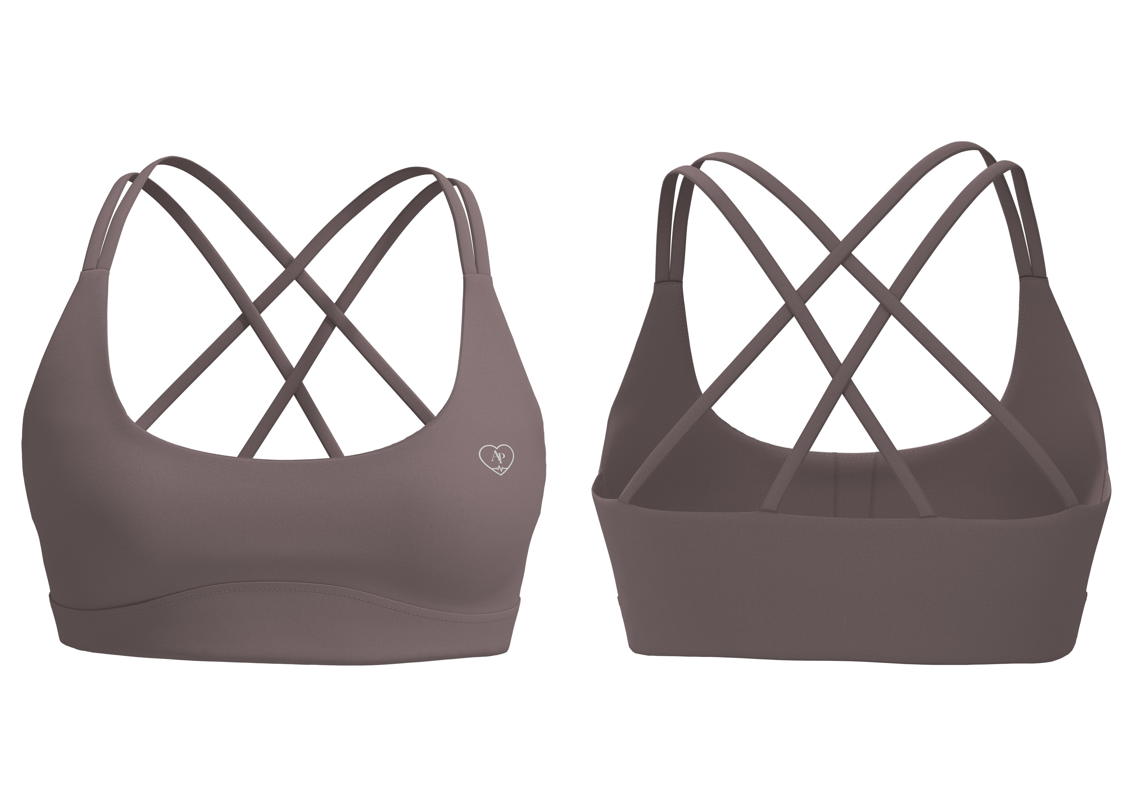 Sports Bra Glossy Grape