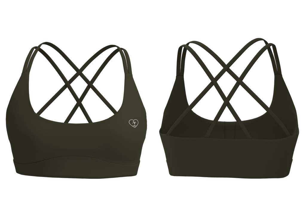 Sport Bra Dark Olive
