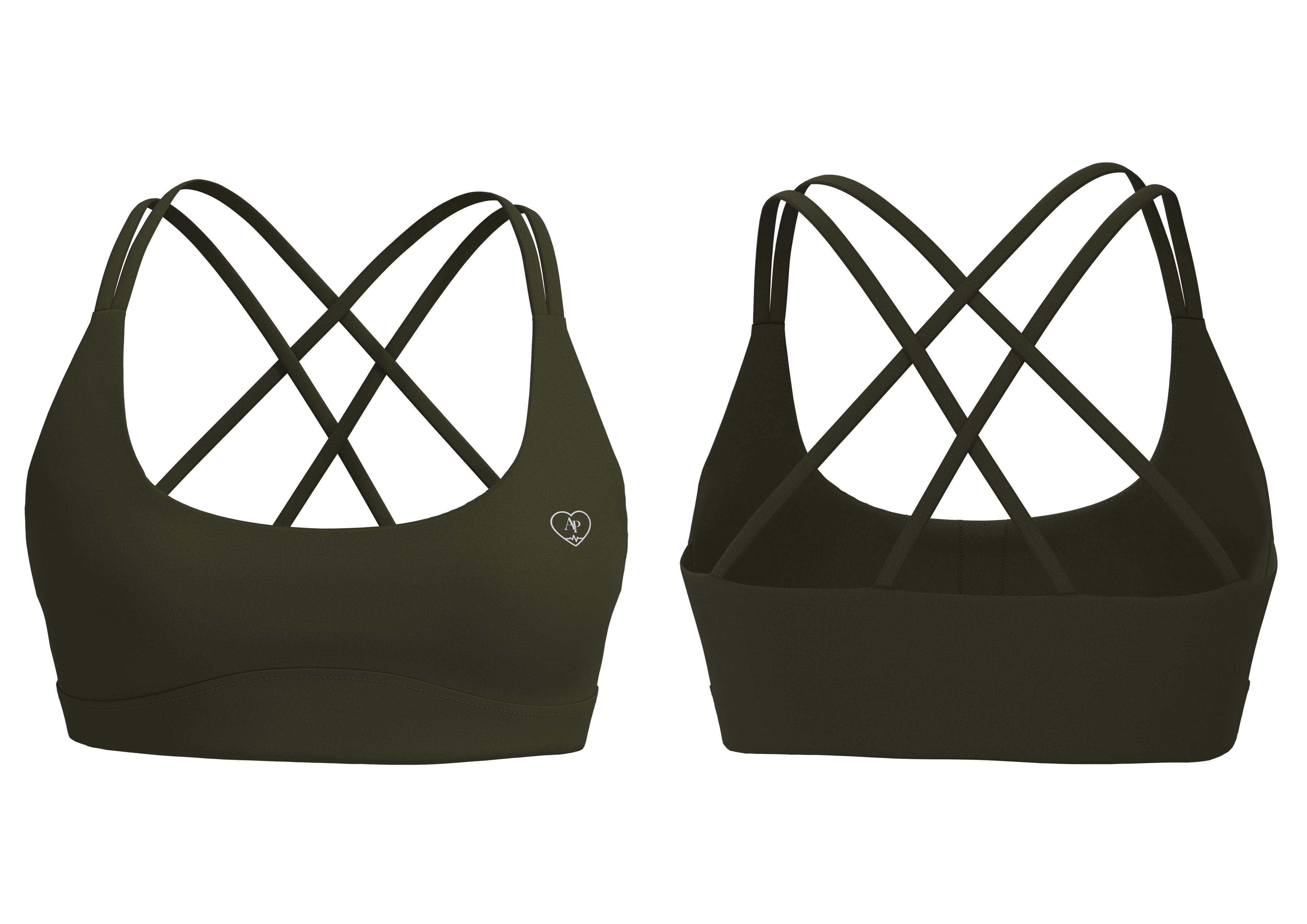 Sport Bra Dark Olive
