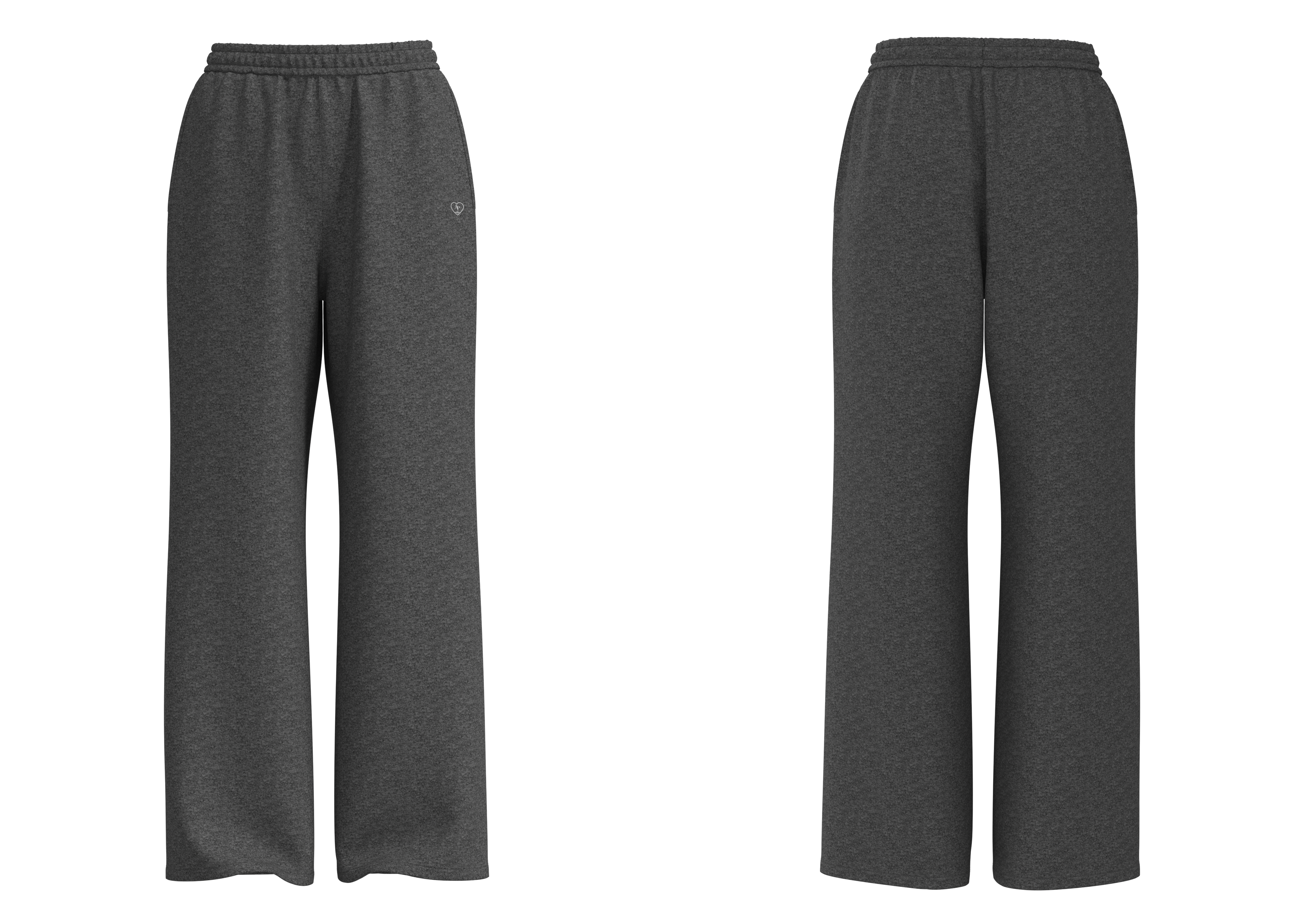 Straight Yoga Jogger Grey
