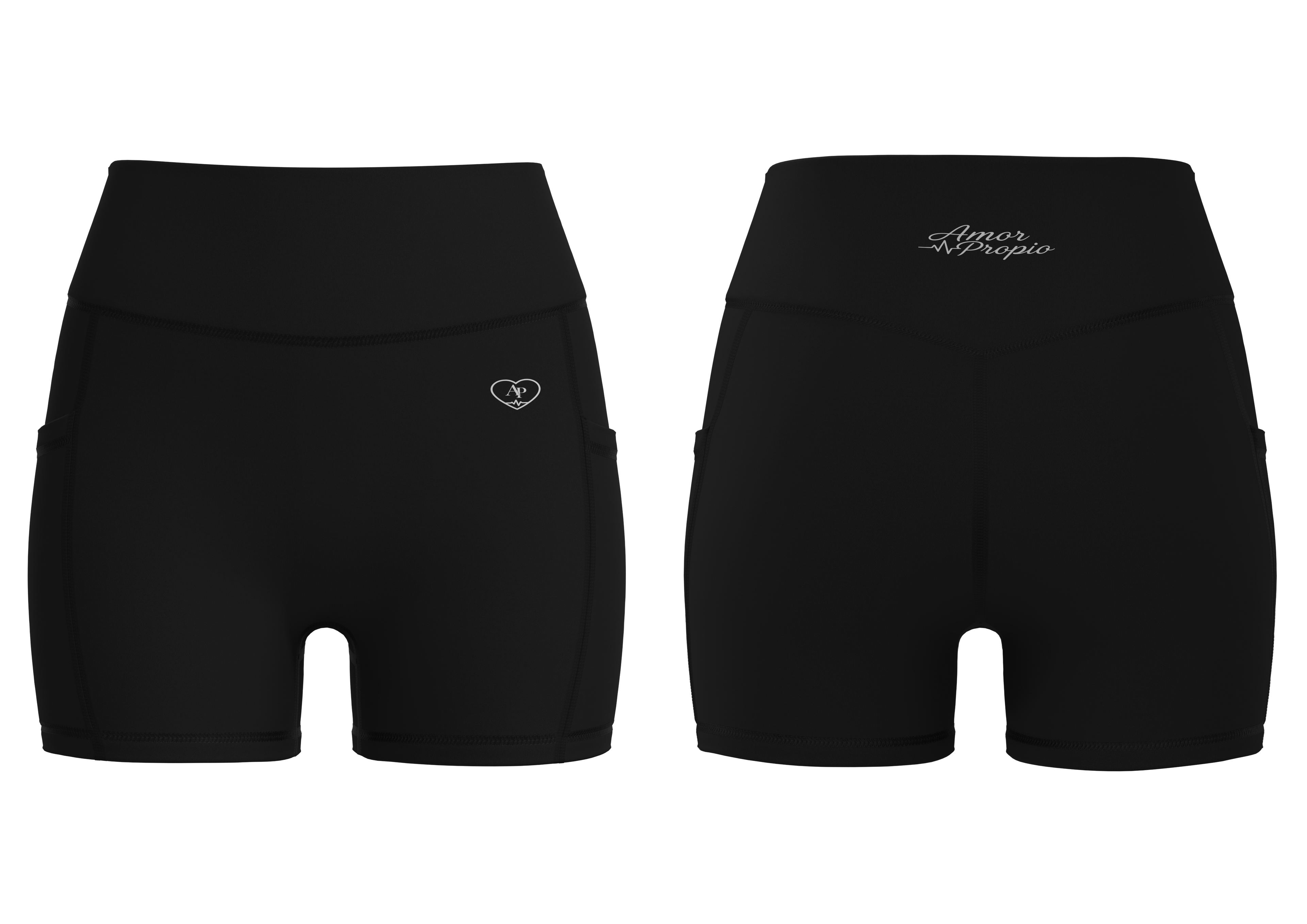 Yoga Shorts Black